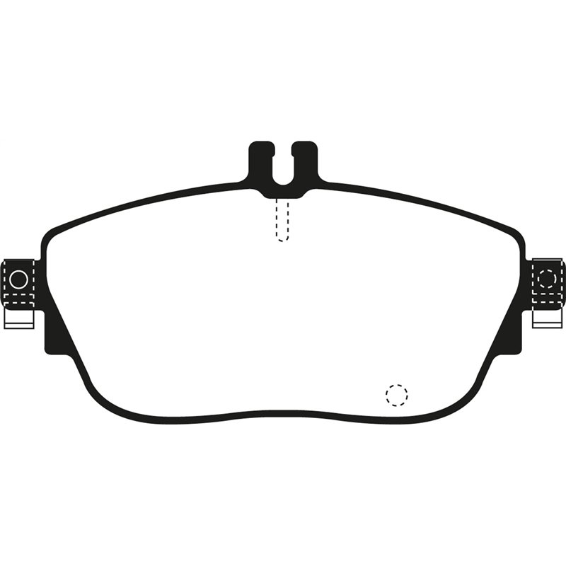 EBC Brakes | Yellowstuff 4000 Series Street / Track Pads - Front - QX30 / B250 / CLA250 / GLA250 2.0T 2014-2020 EBC Brakes Br...