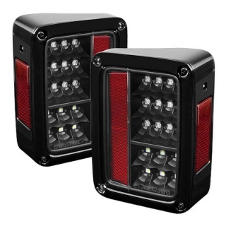 Spyder | Tail Lights - LED Bar Style - Black SPYDER LED Tail Lights