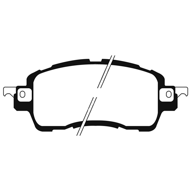 EBC Brakes | Yellowstuff 4000 Series Street / Track Pads - Front - iA / Yaris / Yaris iA 1.5L 2016-2020 EBC Brakes Brake Pads