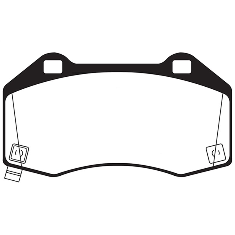 EBC Brakes | Yellowstuff 4000 Series Street / Track Pads - Avant EBC Brakes Plaquettes de freins