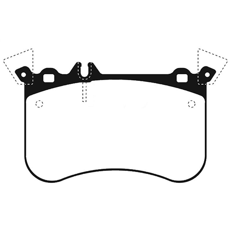 EBC Brakes | Yellowstuff 4000 Series Street / Track Pads - Avant EBC Brakes Plaquettes de freins