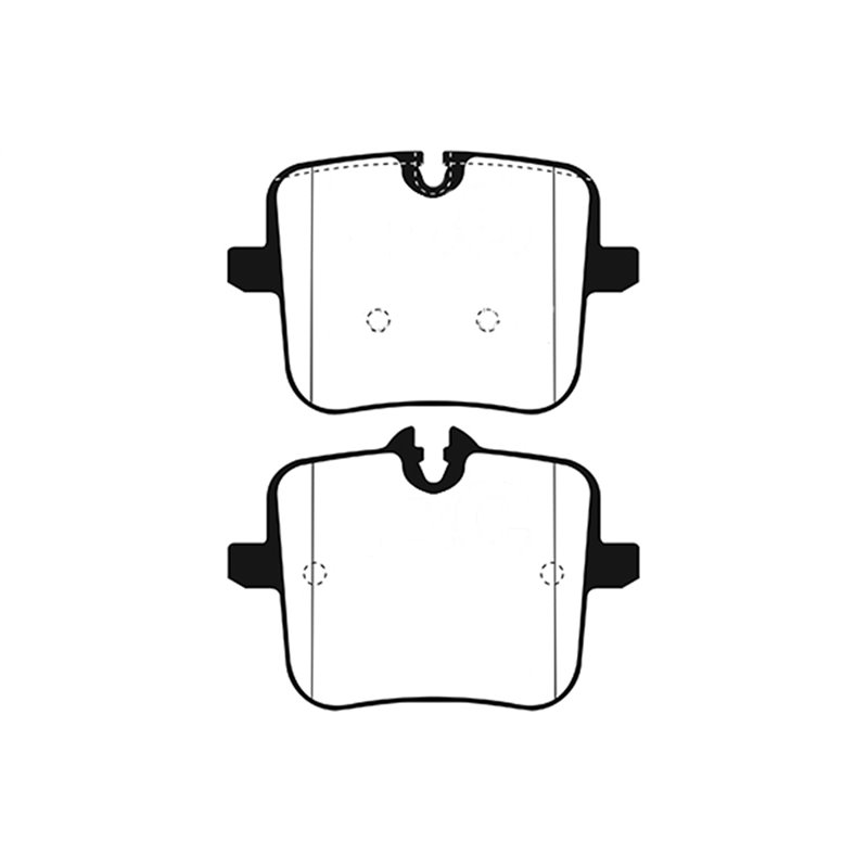 EBC Brakes | Yellowstuff 4000 Series Street / Track Pads - Rear - BMW 2017-2022 EBC Brakes Brake Pads