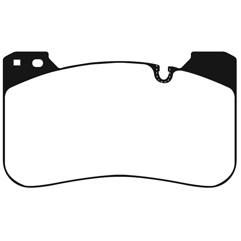EBC Brakes | Yellowstuff 4000 Series Street / Track Pads - Avant EBC Brakes Plaquettes de freins