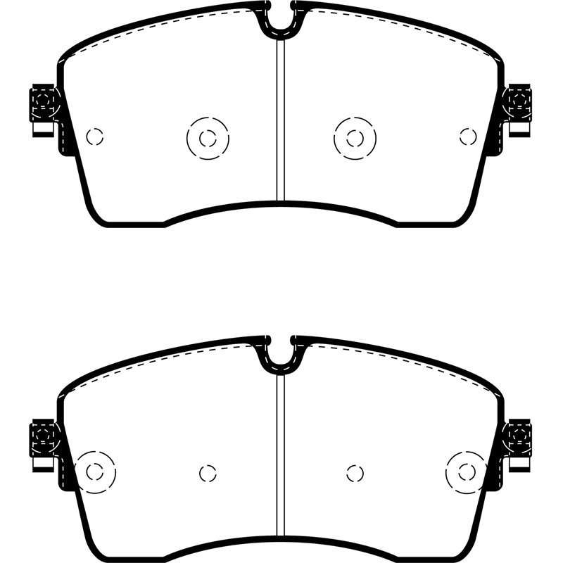 EBC Brakes | Yellowstuff 4000 Series Street / Track Pads - Front - Jaguar / Land Rover 2.0T / 3.0L 2018-2022 EBC Brakes Brake...