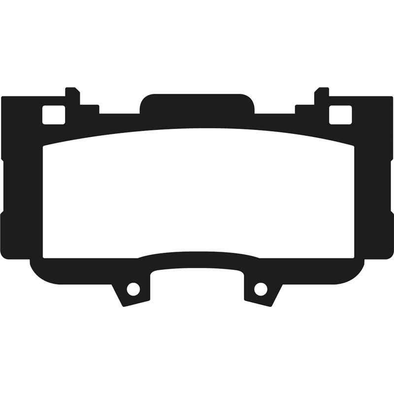 EBC Brakes | Yellowstuff 4000 Series Street / Track Pads - Front - Mustang 2.3T / 3.7L / 5.0L 2015-2022 EBC Brakes Brake Pads