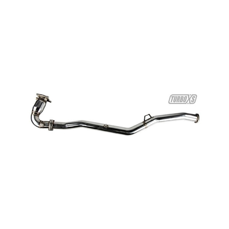 TurboXS | FRONT PIPE W/ CATALYTIC CONVERTER - WRX / WRX STi 2.0T / 2.5T 2015-2016 TurboXS Exhaust Pipes