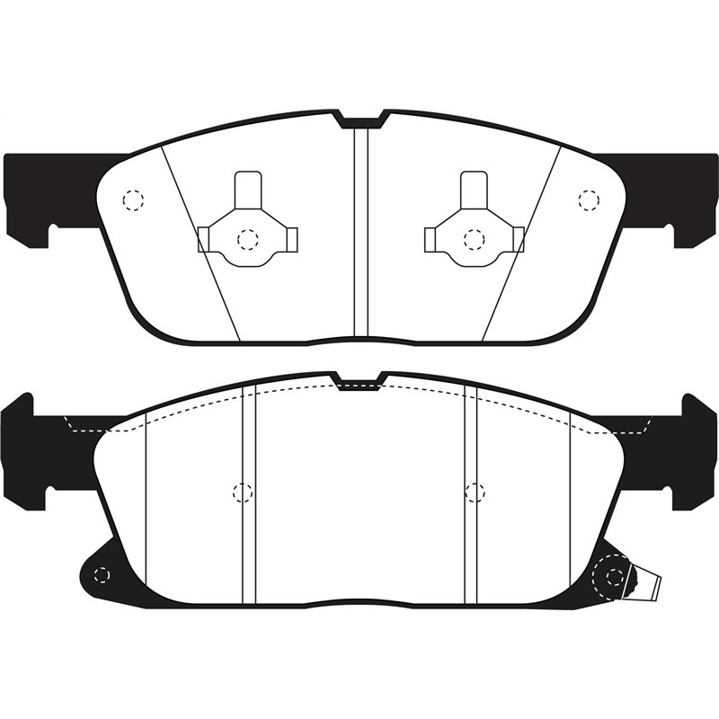 EBC Brakes | Yellowstuff 4000 Series Street / Track Pads - Front EBC Brakes Brake Pads