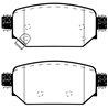 EBC Brakes | Yellowstuff 4000 Series Street / Track Pads - Rear EBC Brakes Brake Pads