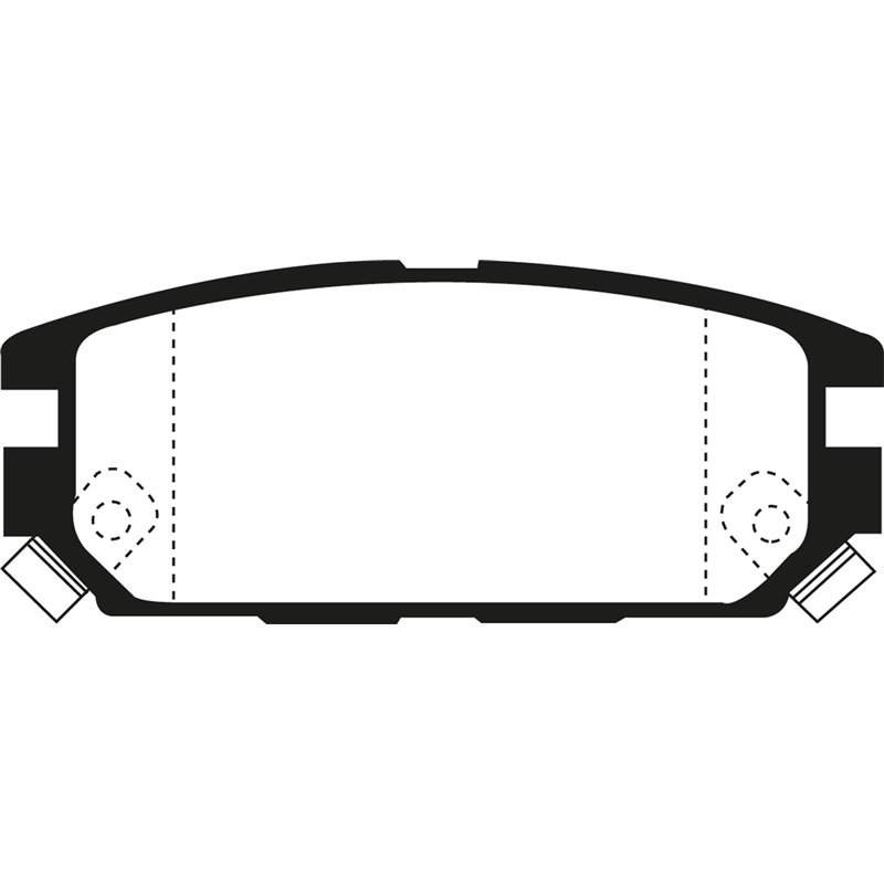 EBC Brakes | Yellowstuff 4000 Series Street / Track Pads - Rear EBC Brakes Brake Pads