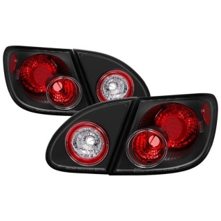 Spyder | Tail Lights - Euro Style - Black SPYDER Euro Tail Lights