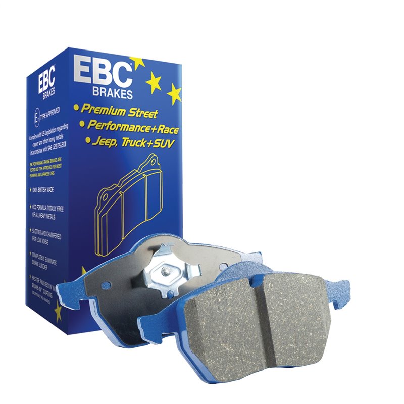 EBC Brakes | Bluestuff 5000 Series NDX Full Race Pads - Rear EBC Brakes Brake Pads