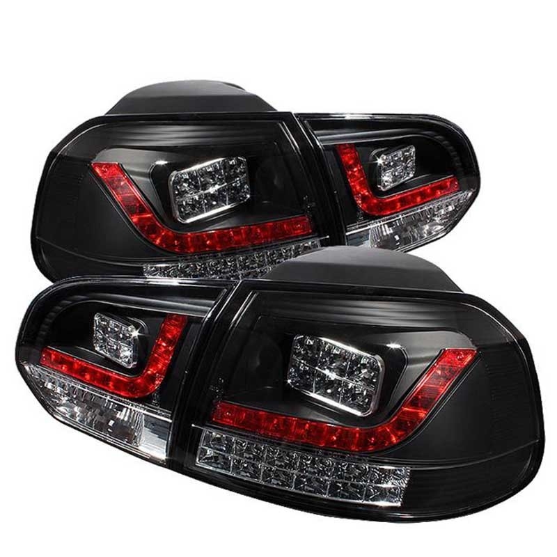 Spyder | Tail Lights - LED Bar Style - Black SPYDER LED Tail Lights