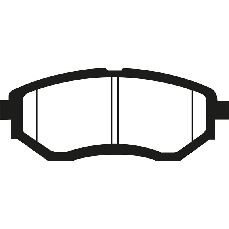 EBC Brakes | Bluestuff 5000 Series NDX Full Race Pads - Front - Subaru 2005-2021 EBC Brakes Brake Pads