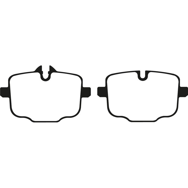 EBC Brakes | Bluestuff 5000 Series NDX Full Race Pads - Rear - BMW 2012-2022 EBC Brakes Brake Pads