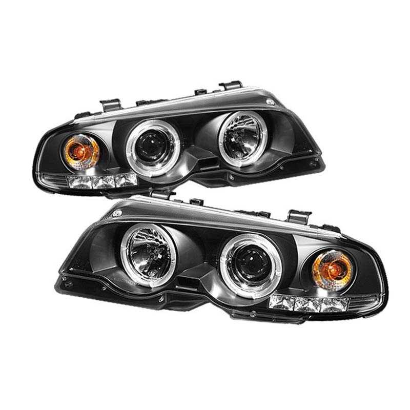 Spyder | Projector Headlights - LED Halo LED - Black SPYDER Headlights