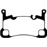 EBC Brakes | Bluestuff 5000 Series NDX Full Race Pads - Arrière EBC Brakes Plaquettes de freins