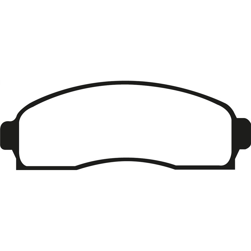 EBC Brakes | Greenstuff 6000 Series Truck / SUV Pads - Front EBC Brakes Brake Pads