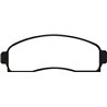 EBC Brakes | Greenstuff 6000 Series Truck / SUV Pads - Front EBC Brakes Brake Pads