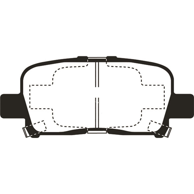 EBC Brakes | Greenstuff 6000 Series Truck / SUV Pads - Rear EBC Brakes Brake Pads