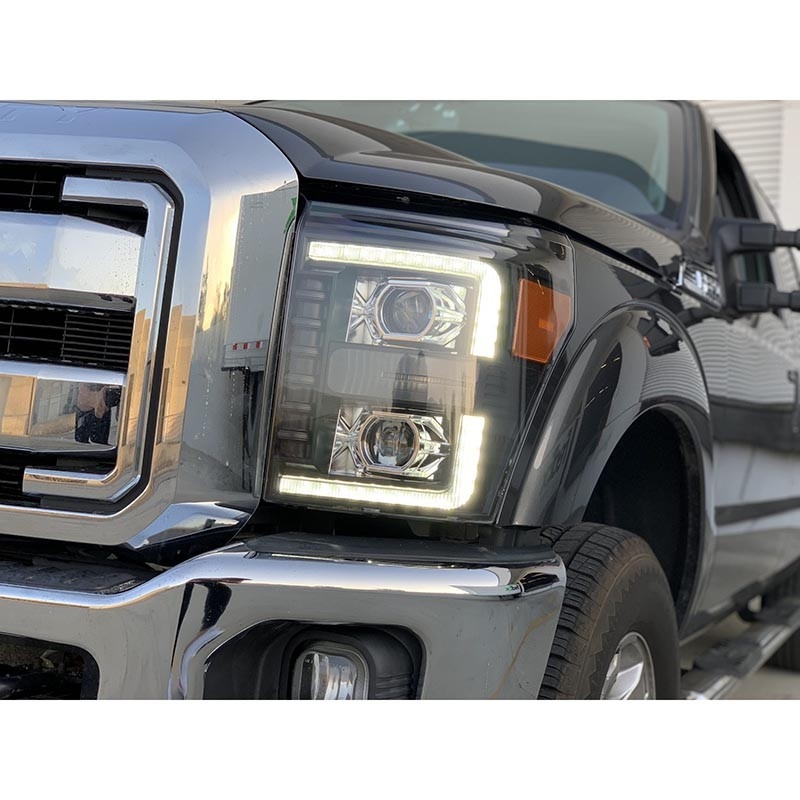 AlphaRex | PRO-Series Halogen Projector Headlights - FORD SUPERDUTY 11-16 AlphaRex Phares avant