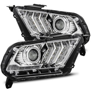 AlphaRex | PRO-Series Halogen Projector Headlights - Mustang 2010-2012 AlphaRex Phares avant