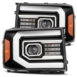 AlphaRex | PRO-Series Halogen Projector Headlights - SIERRA 2007-2014 AlphaRex Phares avant