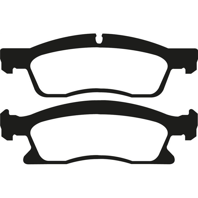 EBC Brakes | Greenstuff 6000 Series Truck / SUV Pads - Front - Dodge / Jeep / Mercedes-Benz 2013-2022 EBC Brakes Brake Pads