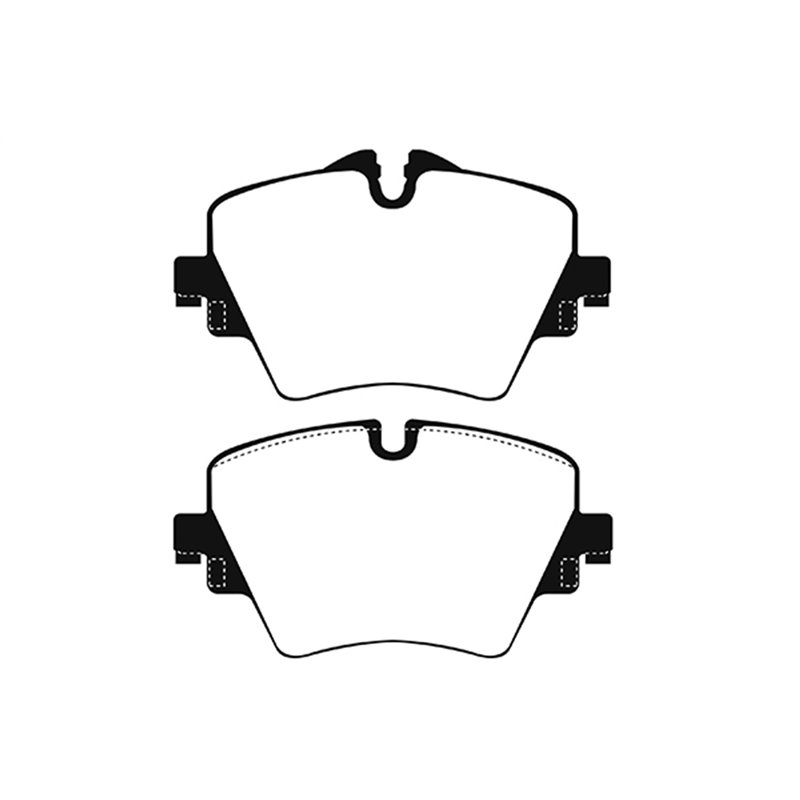 EBC Brakes | Greenstuff 6000 Series Truck / SUV Pads - Front - X3 / X4 2.0T 2018-2022 EBC Brakes Brake Pads