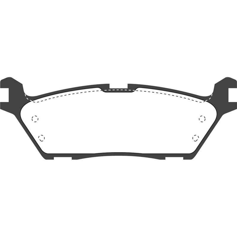 EBC Brakes | Greenstuff 6000 Series Truck / SUV Pads - Rear - Expedition / F-150 / Navigator 2015-2022 EBC Brakes Brake Pads