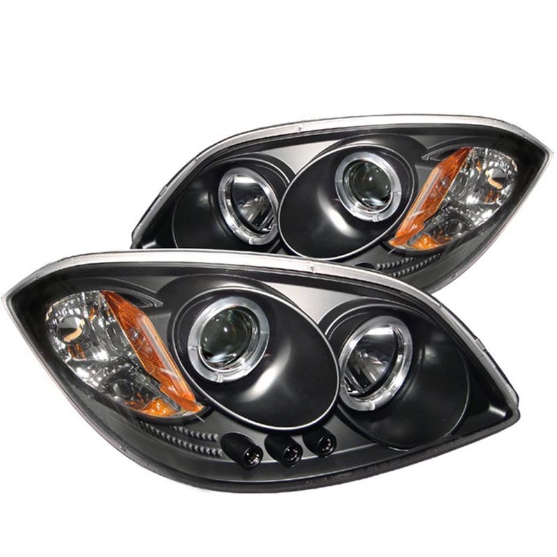 Spyder | Projector Headlights - LED Halo LED - Black SPYDER Headlights