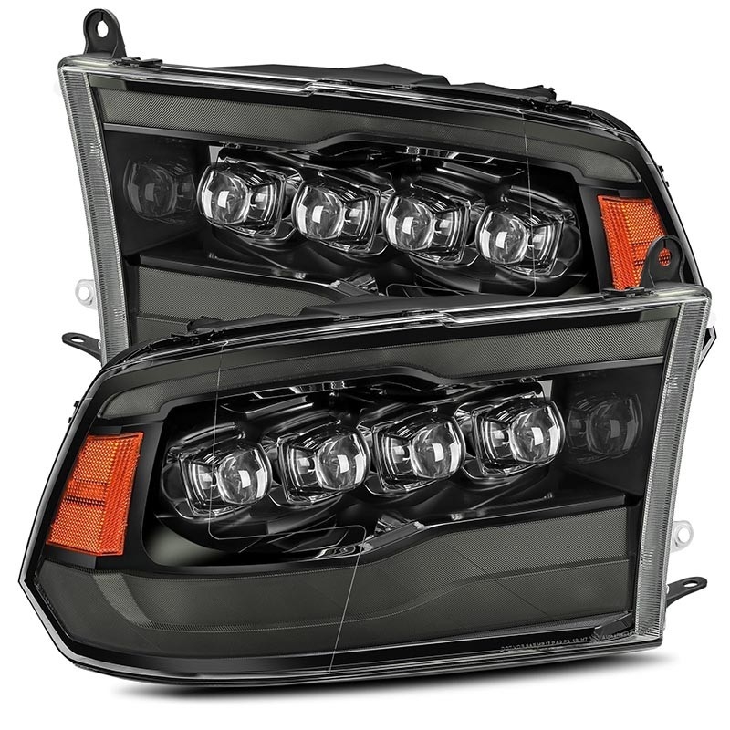 AlphaRex | NOVA-Series Full LED Quad 3D Projector Headlights - RAM 09-22 AlphaRex Phares avant