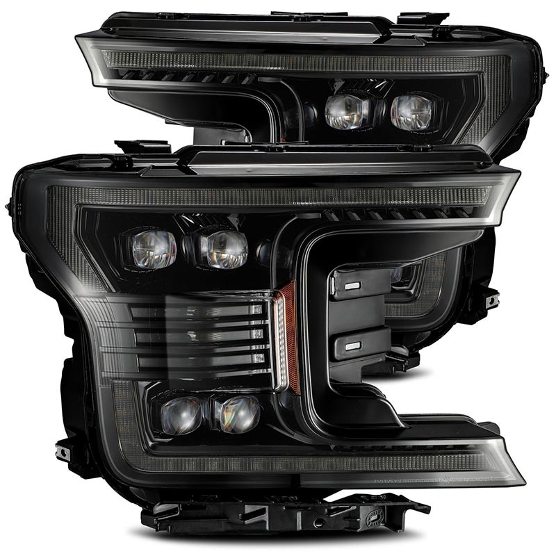 AlphaRex | NOVA-Series Full LED Quad 3D Projector Headlights - F-150 18-20 AlphaRex Phares avant