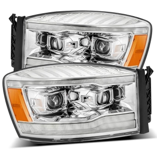 AlphaRex | LUXX-Series Full LED Dual Projector Headlights - Ram 1500 / 2500 / 3500 2006-2009 AlphaRex Headlights