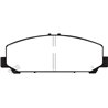 EBC Brakes | Orangestuff 9000 Series Extra Duty Pads - Front EBC Brakes Brake Pads