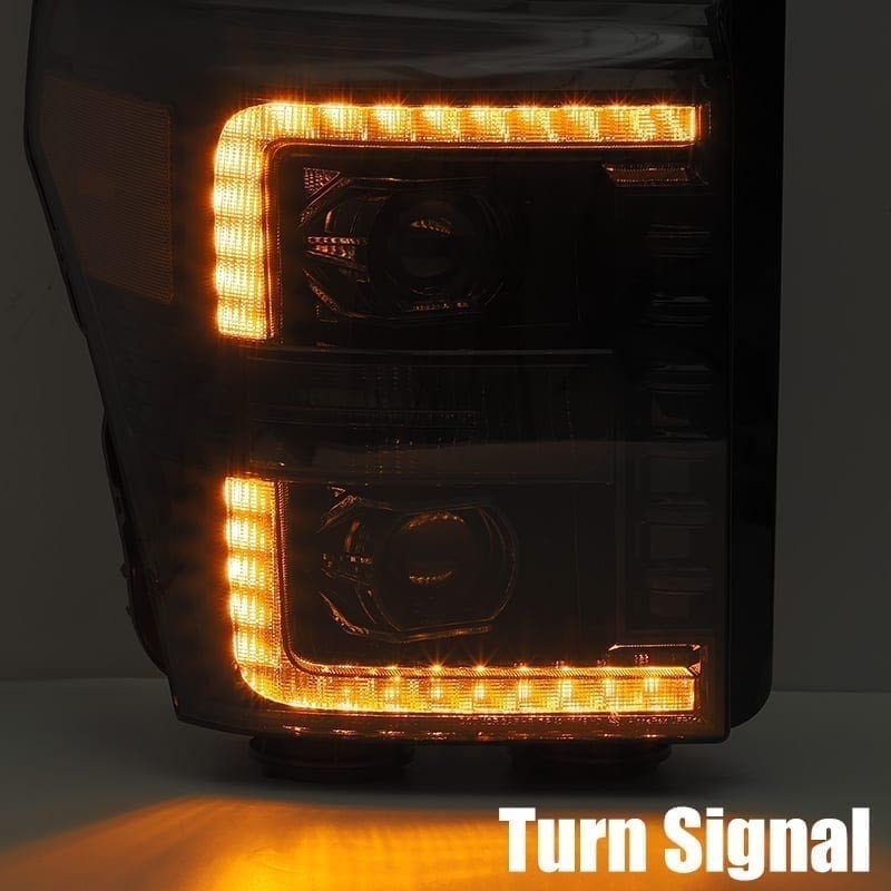 AlphaRex | LUXX-Series Full LED Dual Projector Headlights - FORD SUPERDUTY 2011-2016 AlphaRex Phares avant
