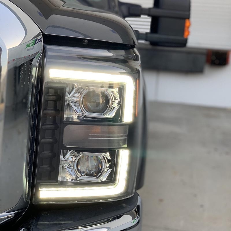 AlphaRex | LUXX-Series Full LED Dual Projector Headlights - FORD SUPERDUTY 2011-2016 AlphaRex Phares avant