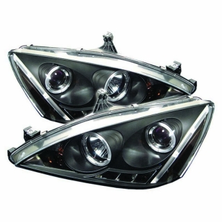 Spyder | Projector Headlights - LED Halo LED - Black SPYDER Headlights