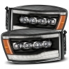 AlphaRex | NOVA-Series Full LED Quad 3D Projector Headlights - RAM 2006-2009 AlphaRex Phares avant