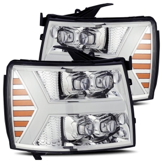 AlphaRex | LUXX-Series Full LED Dual Projector Headlights - Silverado 1500 / 2500 HD / 3500 HD 2007-2014 AlphaRex Headlights