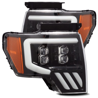 AlphaRex | NOVA-Series Full LED Quad 3D Projector Headlights - F-150 2009-2014 AlphaRex Headlights