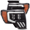 AlphaRex | NOVA-Series Full LED Quad 3D Projector Headlights - F-150 2009-2014 AlphaRex Headlights