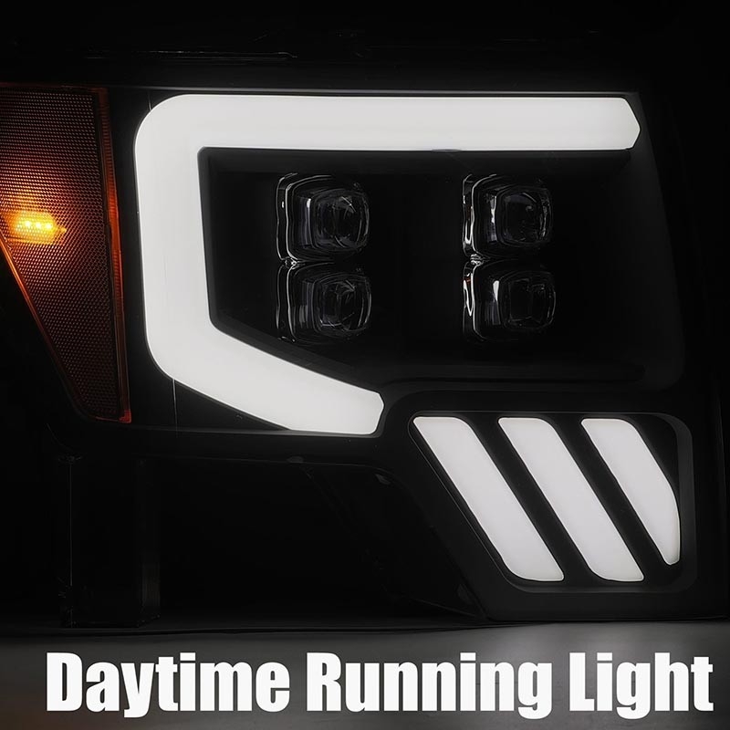 AlphaRex | NOVA-Series Full LED Quad 3D Projector Headlights - F-150 2009-2014 AlphaRex Headlights