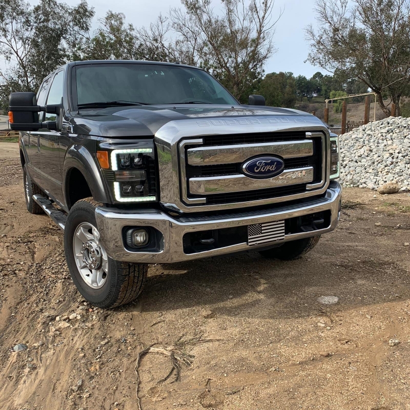 AlphaRex | NOVA-Series Full LED Quad 3D Projector Headlights - Ford SUPERDUTY 11-16 AlphaRex Phares avant