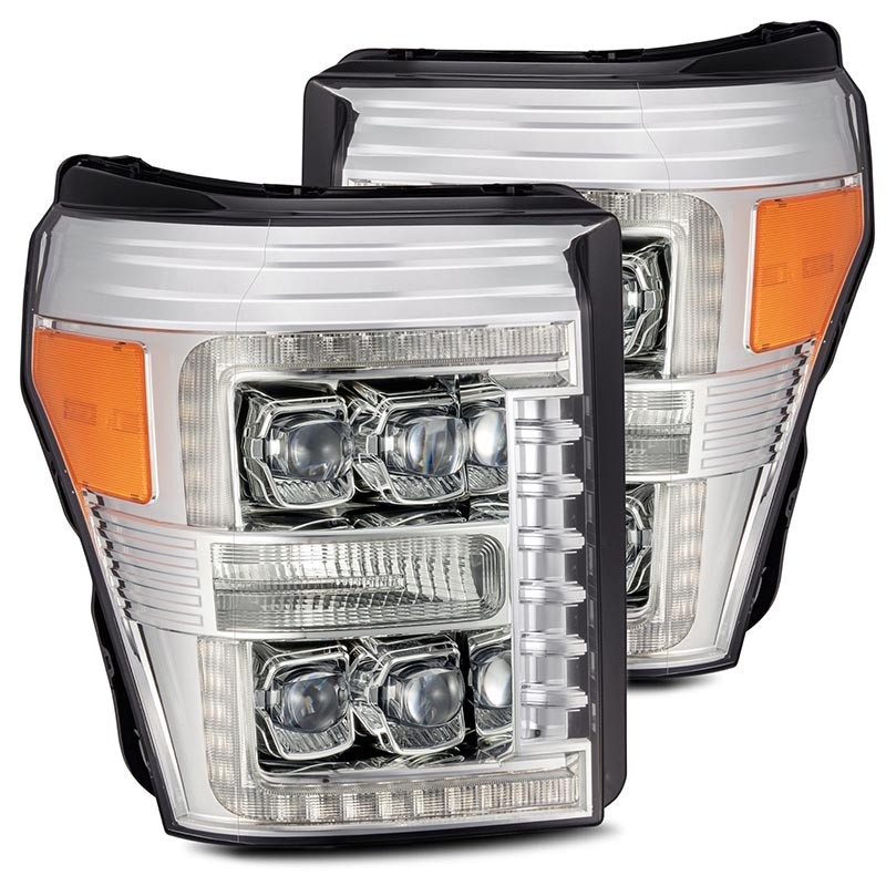 AlphaRex | NOVA-Series Full LED Quad 3D Projector Headlights - F-250 / F-350 2011-2016 AlphaRex Headlights