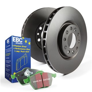 EBC Brakes | S11 Kit Greenstuff 2000 / RK Rotors - Rear EBC Brakes Brake Kits