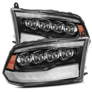 AlphaRex | NOVA-Series Full LED Quad 3D Projector Headlights - RAM 2009-2022 AlphaRex Phares avant