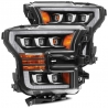 AlphaRex | NOVA-Series Full LED Quad 3D Projector Headlights - F-150 15-17 / Raptor 17-20 AlphaRex Phares avant