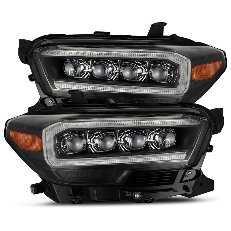 AlphaRex | NOVA-Series Full LED Quad 3D Projector Headlights - TACOMA 2016-2020 AlphaRex Phares avant