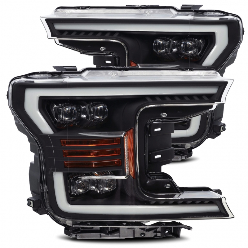 AlphaRex | NOVA-Series Full LED Quad 3D Projector Headlights - F-150 2018-2020 AlphaRex Phares avant