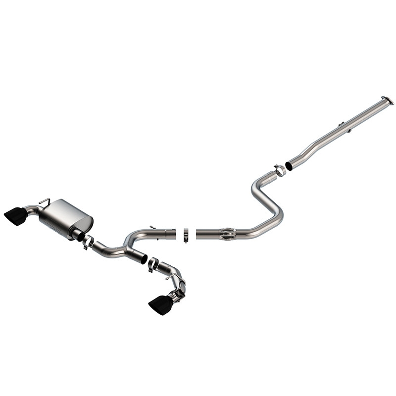 Borla | Cat-Back Exhaust ATAK - Veloster N 2.0T 2019-2022 BORLA Cat-Back Exhausts